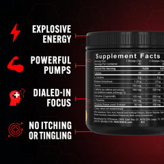 PEScience cuchara con una porción de Prolific lista para disolver y usar