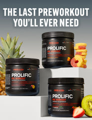 PEScience vaso con Prolific mezclado demostrando disolución sin grumos