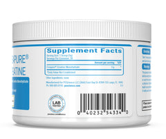 Tarro de PEScience TruCreatine+ en un entorno de gimnasio mostrando uso práctico