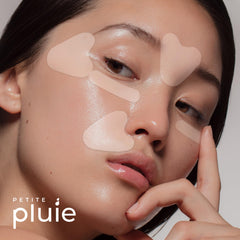 PETITE PLUIE parche aplicado en rostro nocturno, mantiene piel lisa