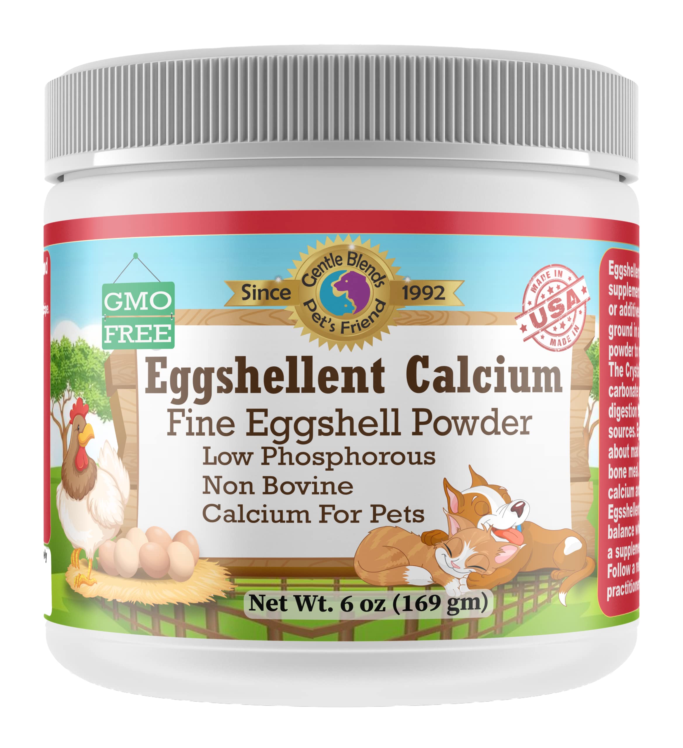 GENTLE BLENDS PET'S FRIEND SINCE 1992 envase frontal beneficios nutricionales