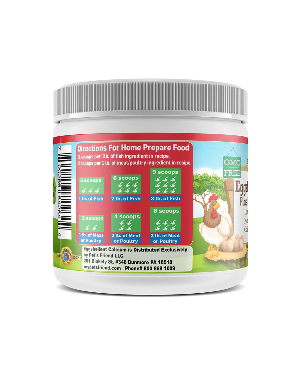 Polvo ultra fino GENTLE BLENDS PET'S FRIEND texturizado, mezcla uniforme