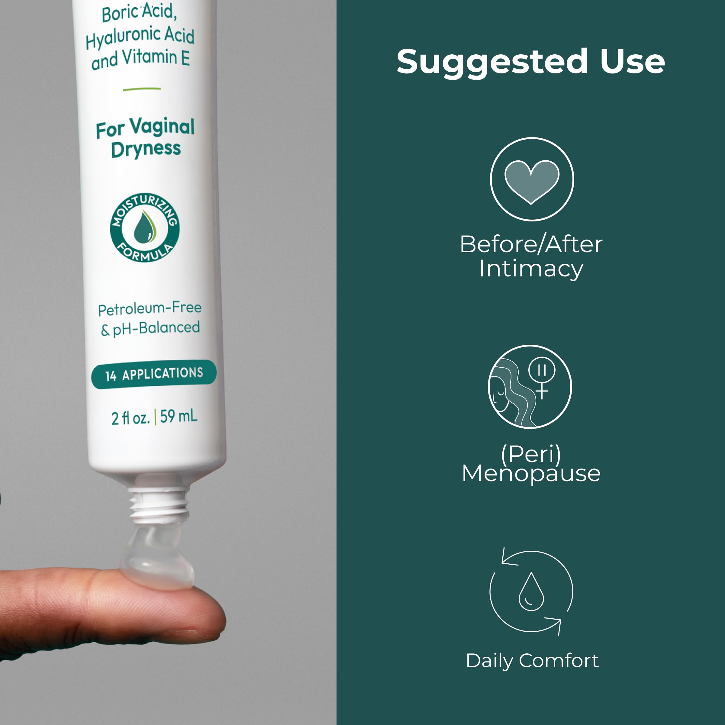 pH-D aplicador con gel listo para inserción cómoda y precisa