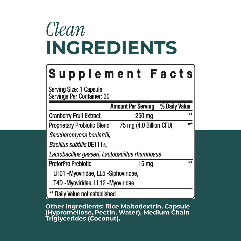 pH-D etiqueta con lista de ingredientes y beneficio clínico visible