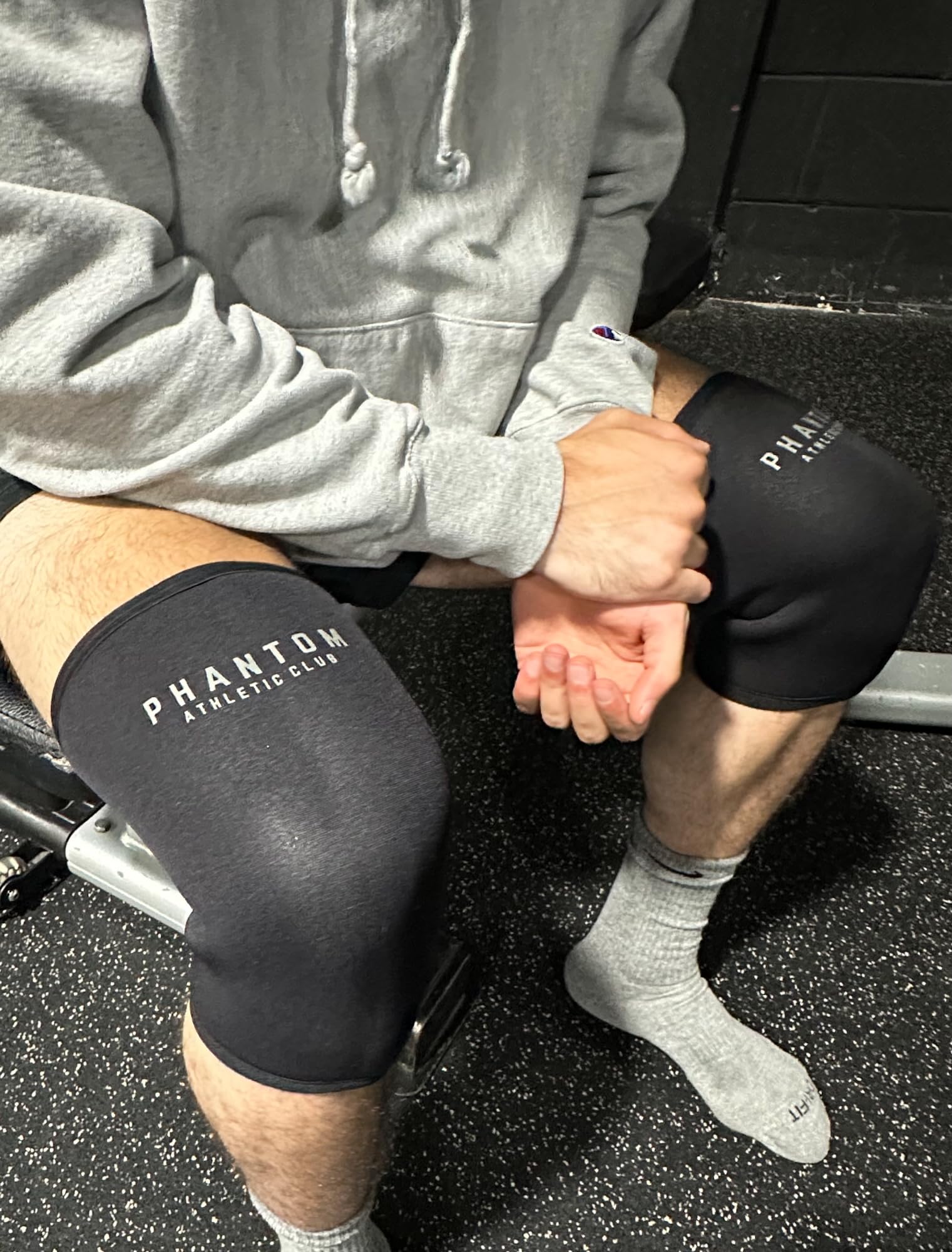 Phantom Athletic Club comparación de talla mostrando ajuste y cobertura