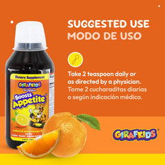PHARMADEL GirafKids frasco en mesa de desayuno integrando en rutina