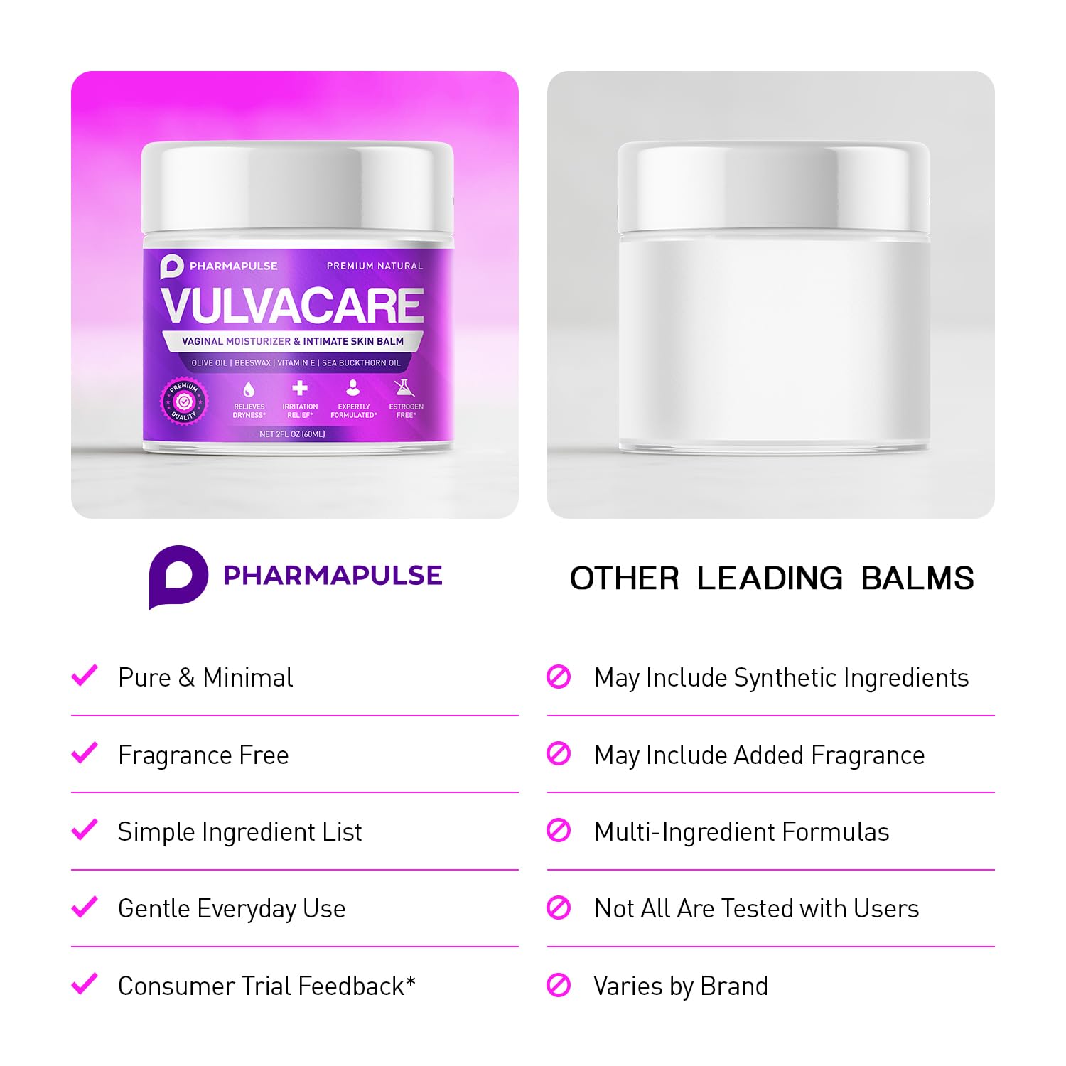 Mano aplicando Pharmapulse Vaginal Moisturizer en zona externa para alivio inmediato