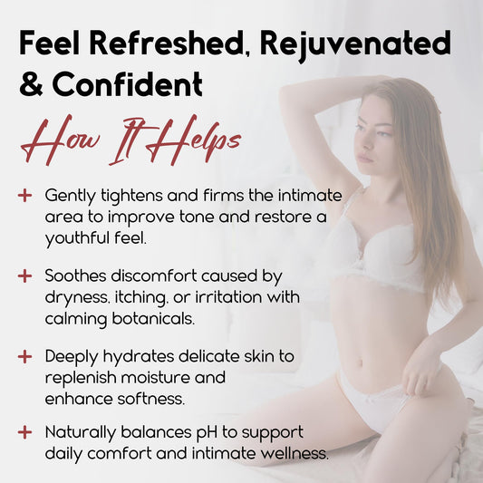 Pharmlitalia gel tensora vaginal con aplicadores desechables para uso higiénico.