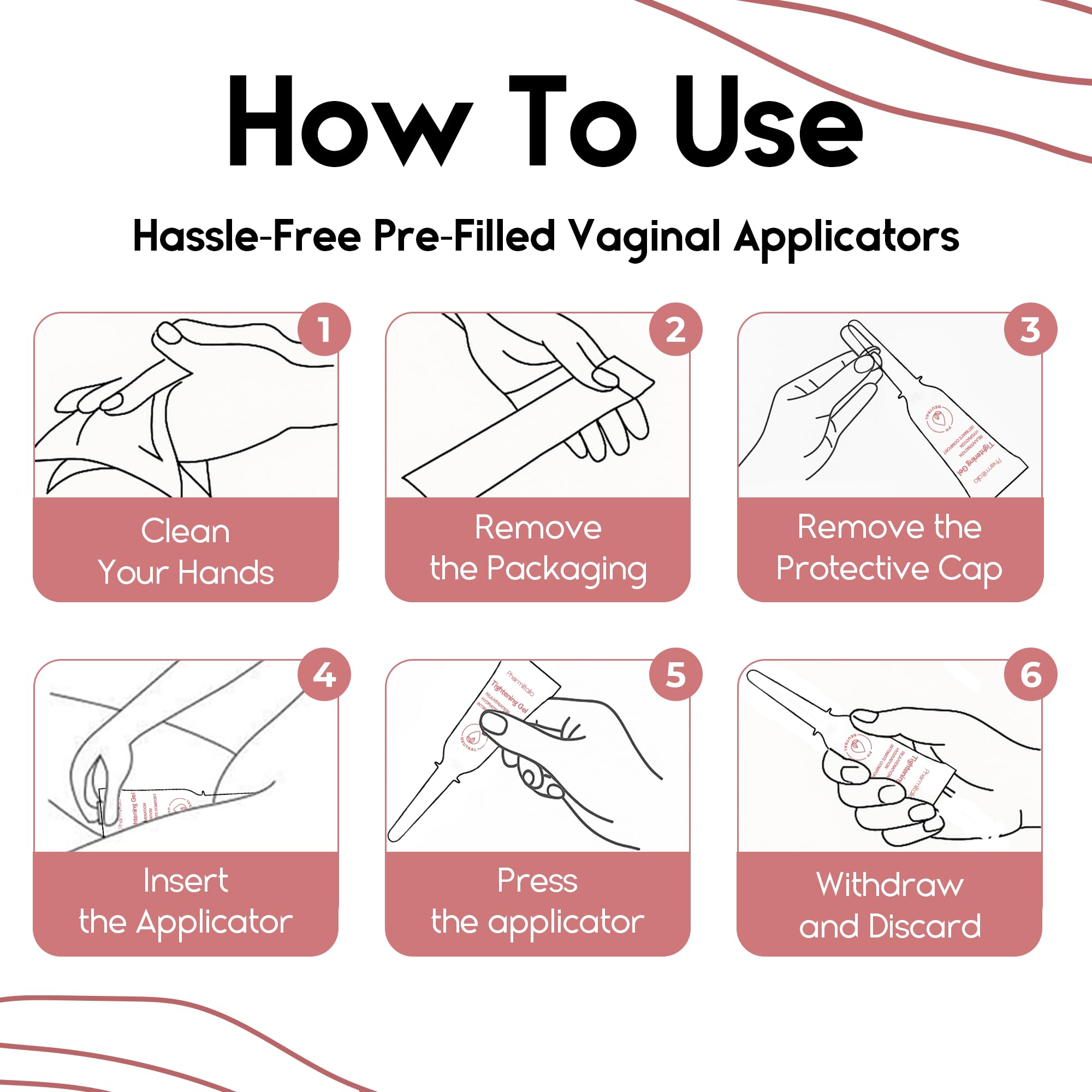 Pharmlitalia gel tensora vaginal cuidado íntimo gracias a la suavidad y comodidad.