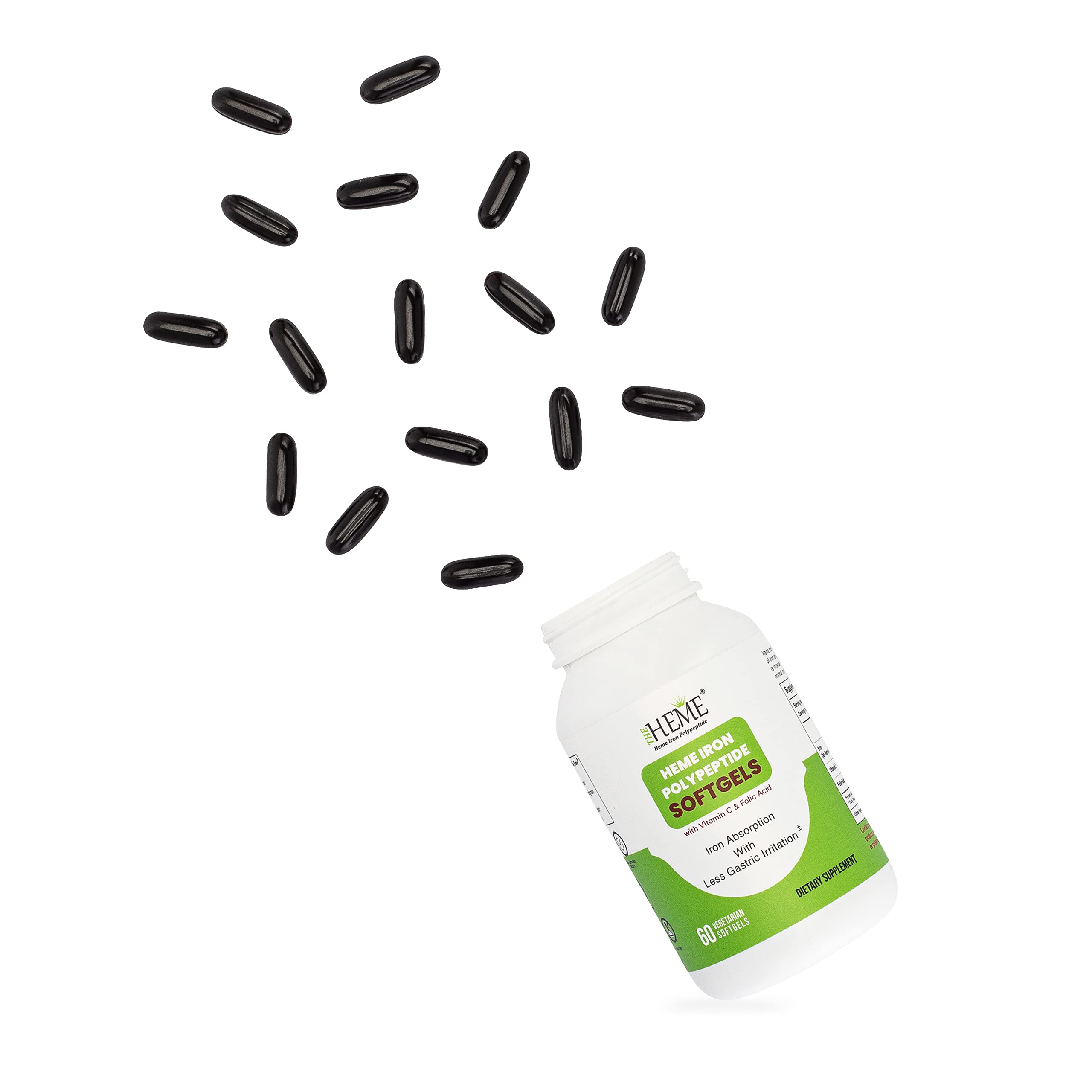 Pharmvista TheHeme etiqueta con ingredientes y certificaciones claras