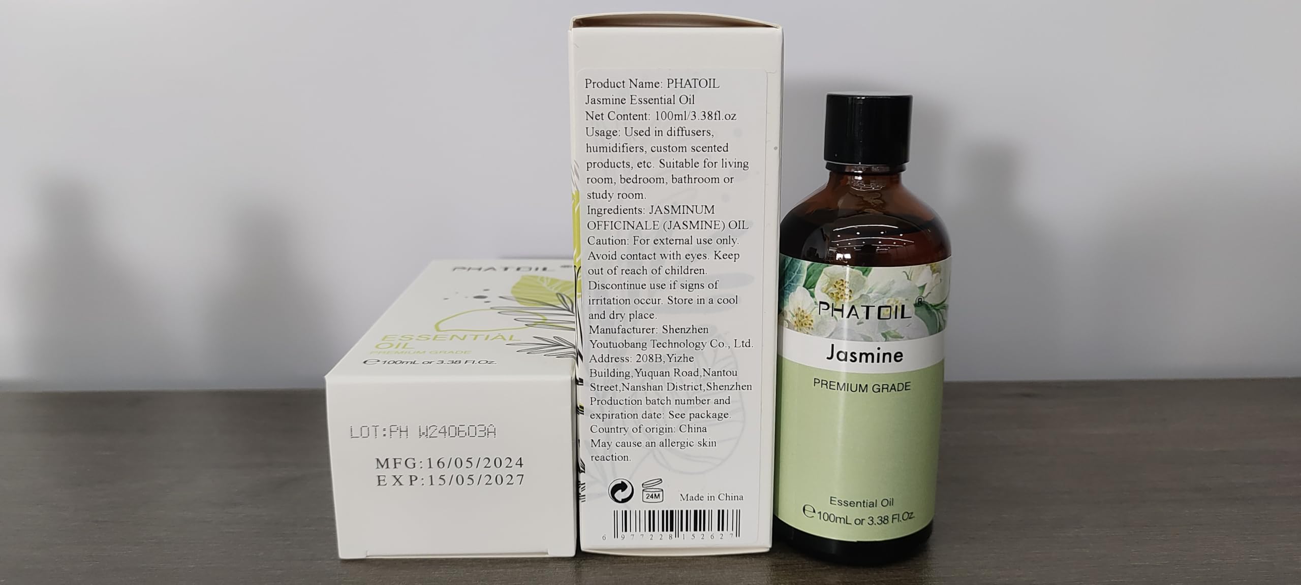 PHATOIL empaque de regalo elegante con botella, opción ideal para obsequios