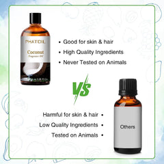 PHATOIL etiqueta informativa con instrucciones y protección UV