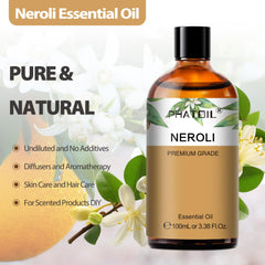 PHATOIL detalle de etiqueta legible con instrucciones y origen aromático