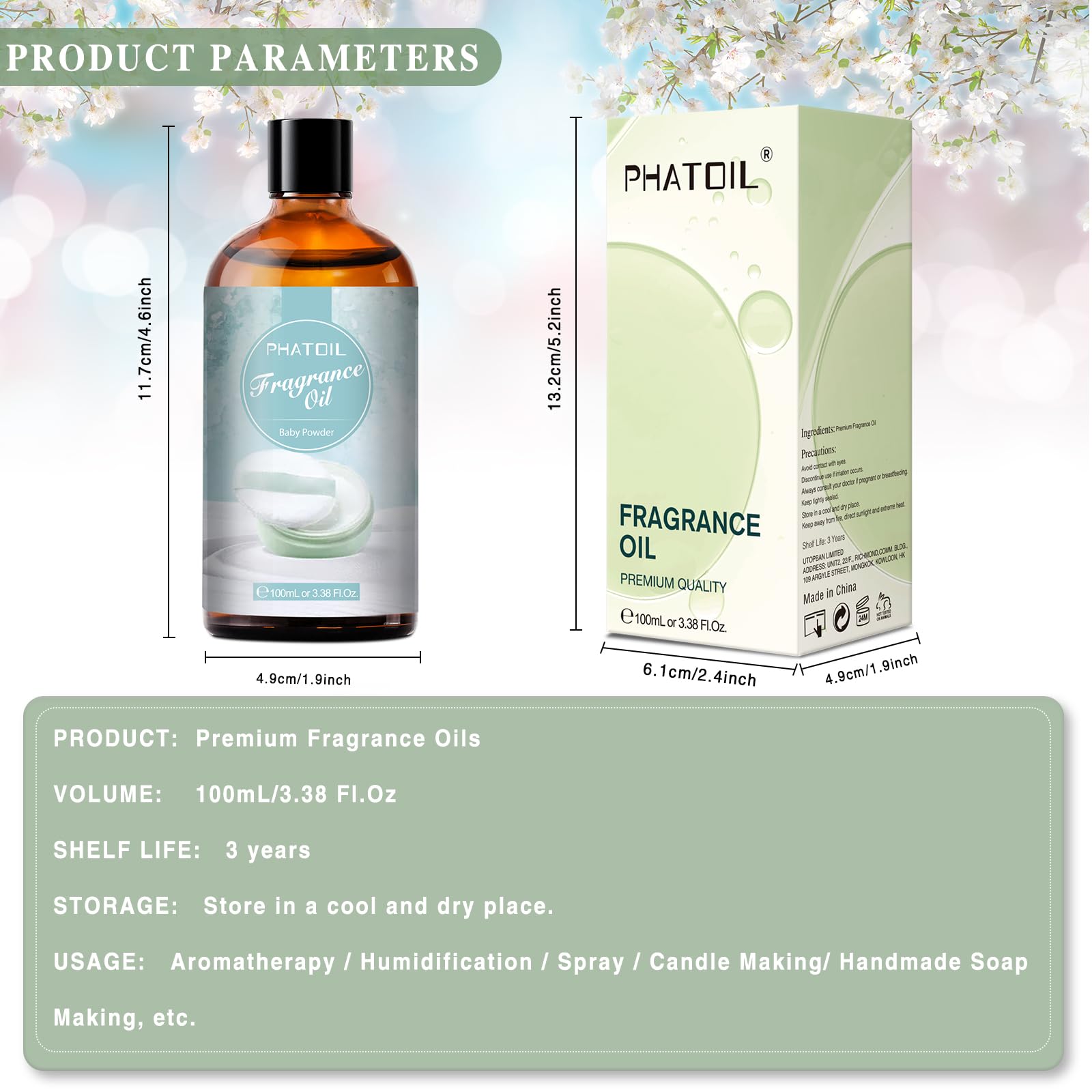 PHATOIL aceite sobre piel demostrando textura ligera y fácil absorción