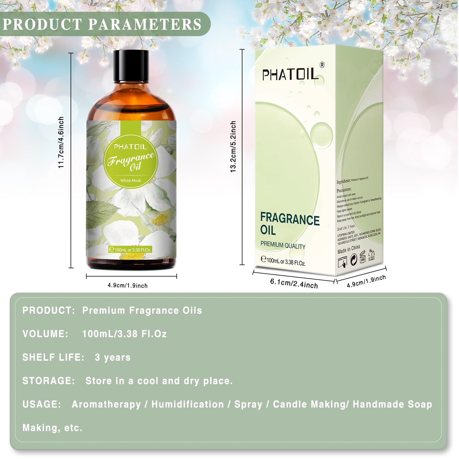 PHATOIL gota de aceite sobre la piel mostrando textura y concentración aromática