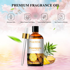 PHATOIL líquido dorado cercano mostrando textura y concentración aromática