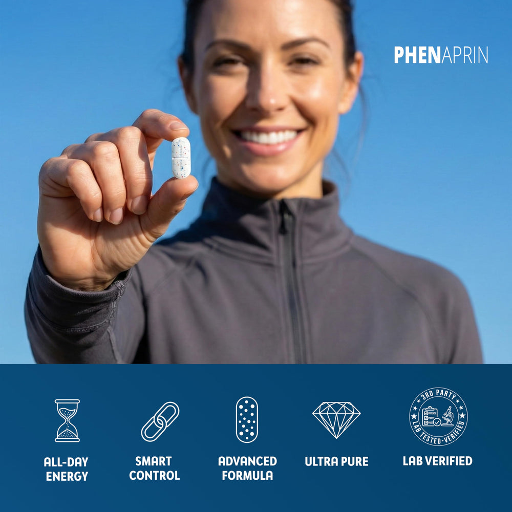 PhenAprin certificado GMP y análisis de terceros para seguridad