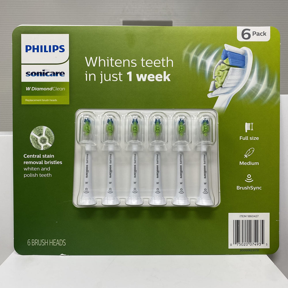 PHILIPS caja abierta con 6 recambios lista para uso familiar