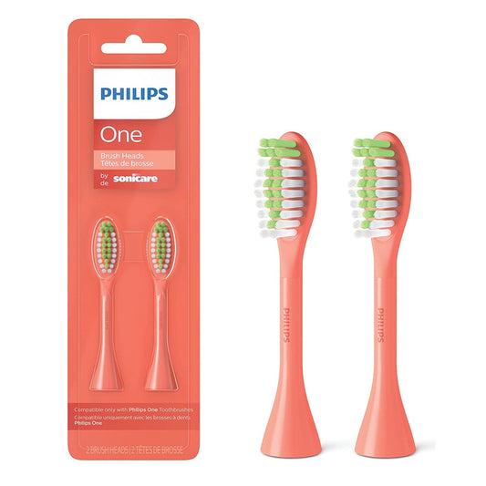 Philips Sonicare cabezal frontal montado mostrando limpieza eficaz