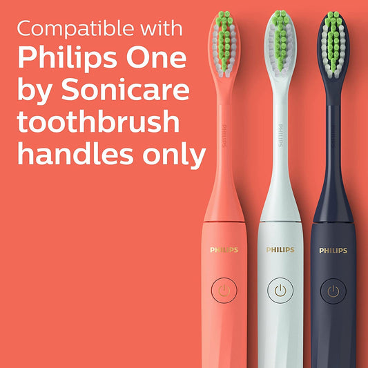 Philips Sonicare primer plano de filamentos cónicos para pulir dientes
