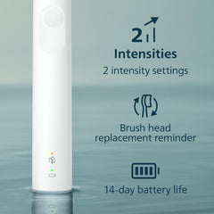 Philips Sonicare 4100 cargador USB compacto que facilita recargas en ruta