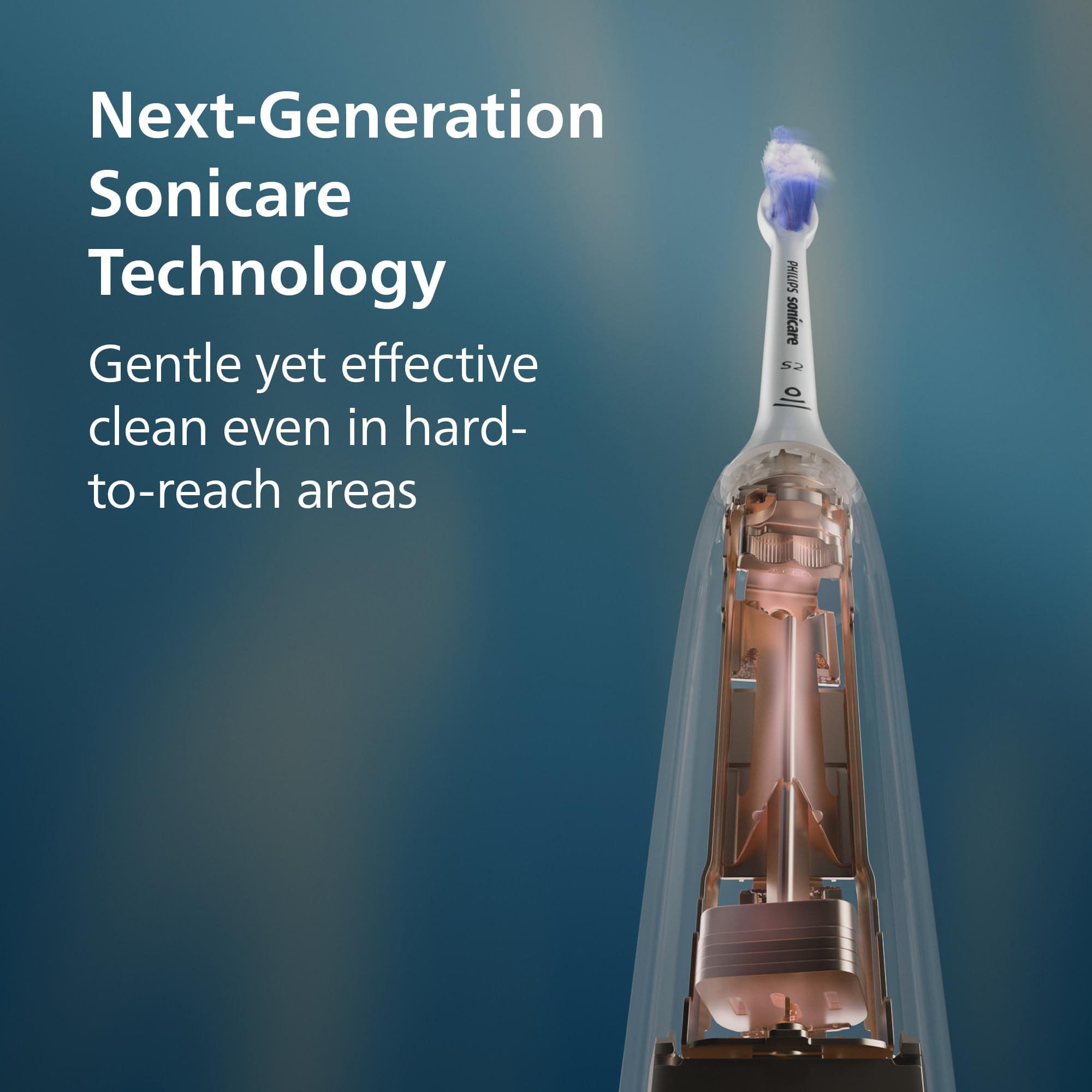 Philips Sonicare cabezal C3 Two‑in‑one primer plano elimina placa en la línea gingival