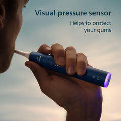 Philips Sonicare controles de modo e intensidad mostrados en el mango para personalizar