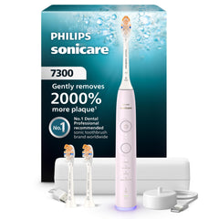 Philips Sonicare frontal y empaquetado muestra kit completo y conveniencia
