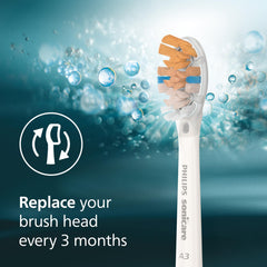 Philips Sonicare pack de dos cabezales listo para seis meses de uso