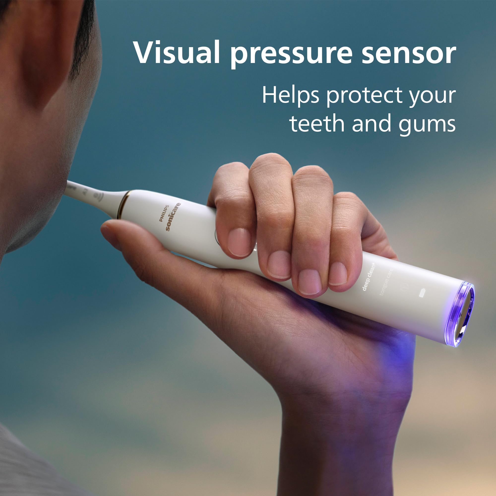 Philips Sonicare anillo luminoso sensor de presión para proteger encías