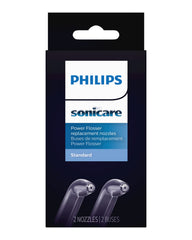 Philips Sonicare boquilla frontal mostrando diseño y ajuste rápido