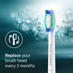 Philips Sonicare pack de seis cabezales blancos listo para uso prolongado