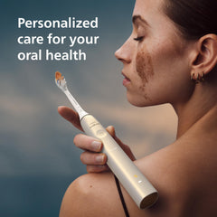 Philips Sonicare cabezal A3 detalle de filamentos para mayor eliminación de placa