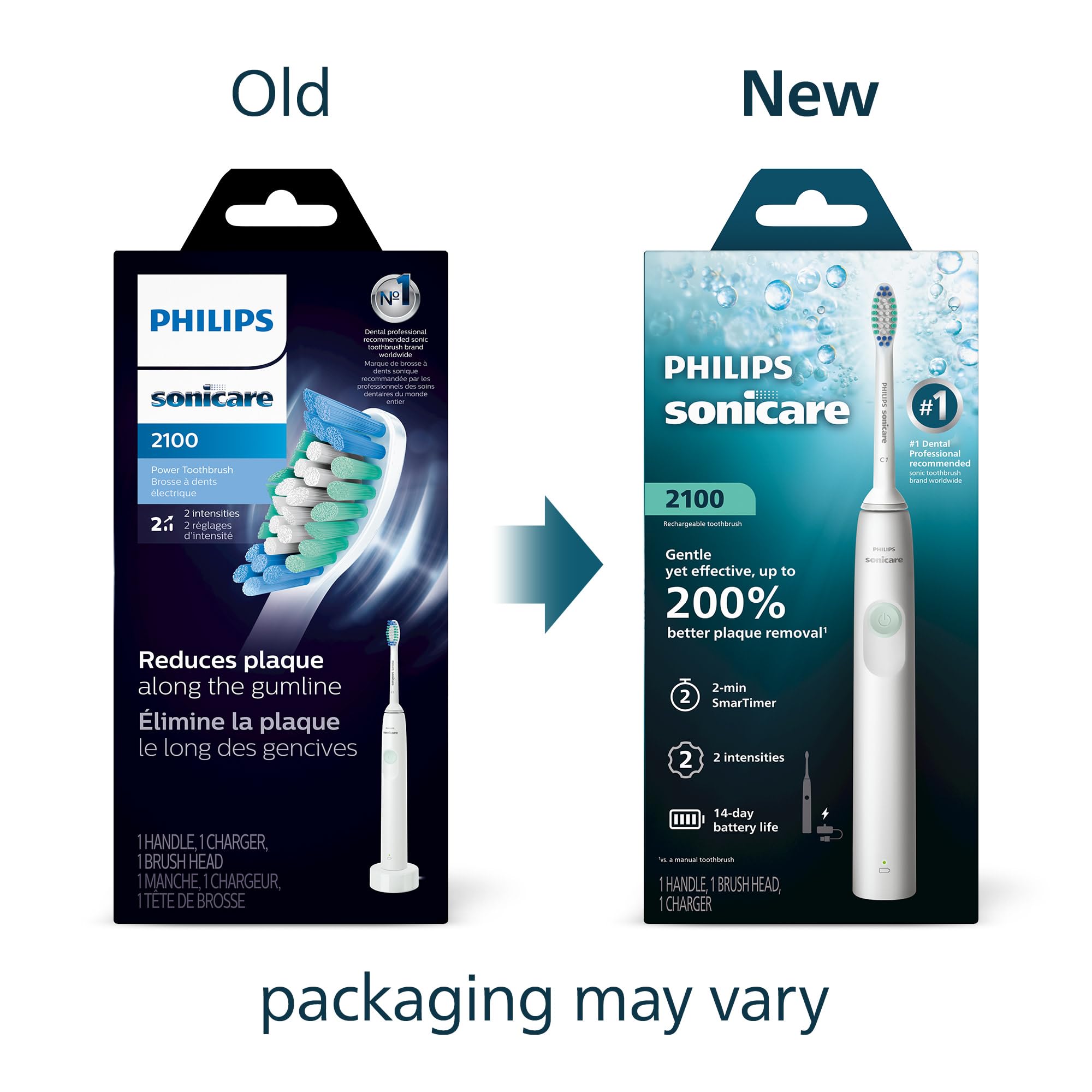 PHILIPS Sonicare cabezal C1 detalle de cerdas para limpieza superior
