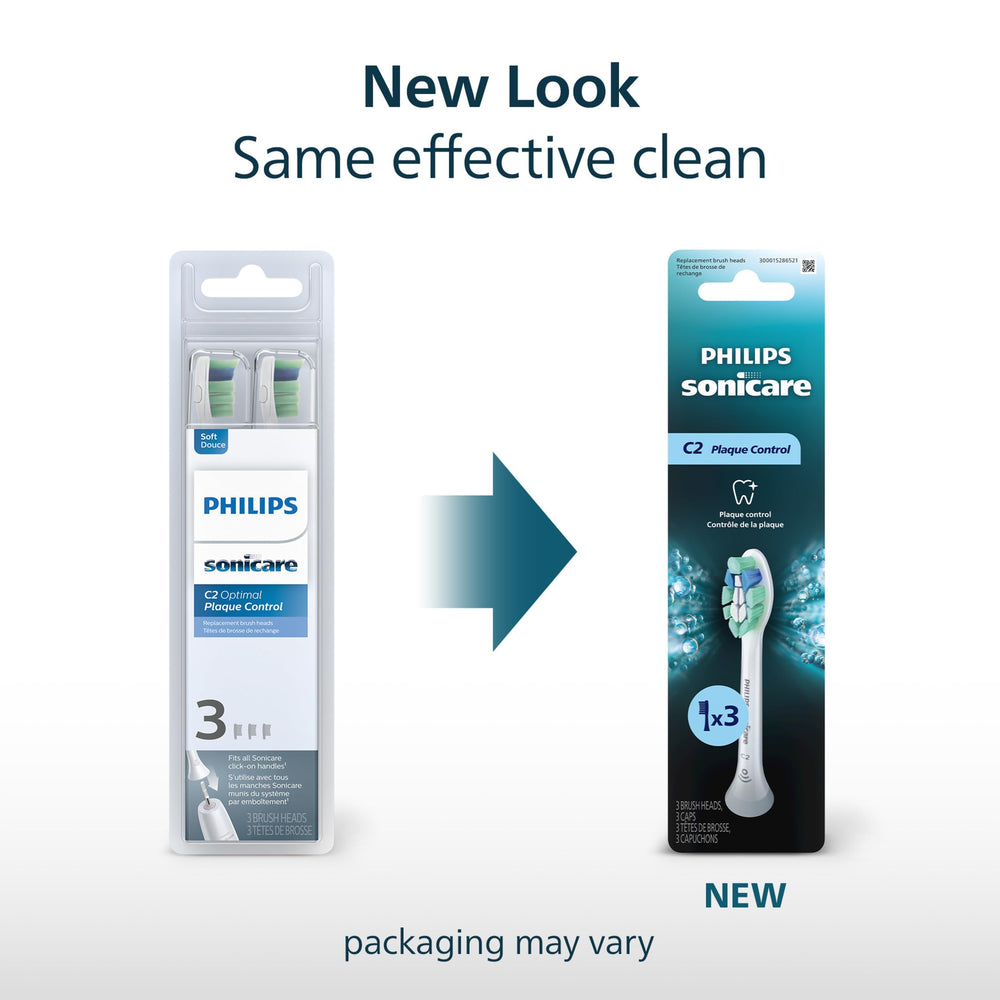 Philips Sonicare primer plano de cerdas densas, mayor contacto y remoción de placa
