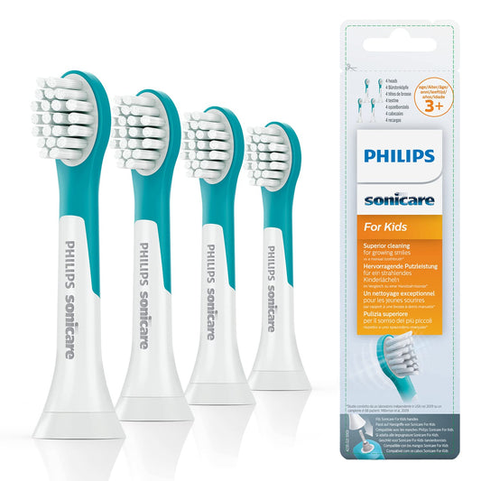 PHILIPS cabezales frontales en paquete mostrando 4 unidades y montaje sencillo