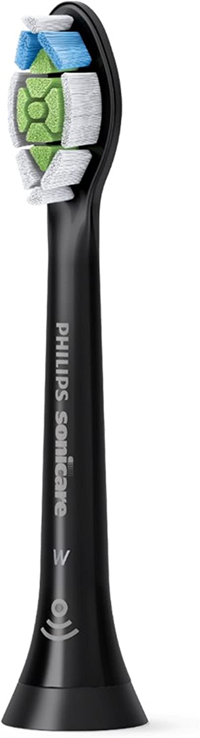 PHILIPS Sonicare paquete de cuatro cabezales con etiqueta BrushSync visible