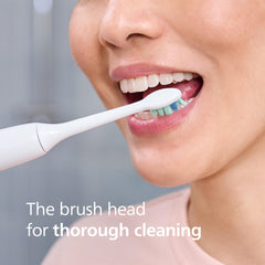 Philips Sonicare punta curva enfocada en muelas, llega a zonas posteriores difíciles