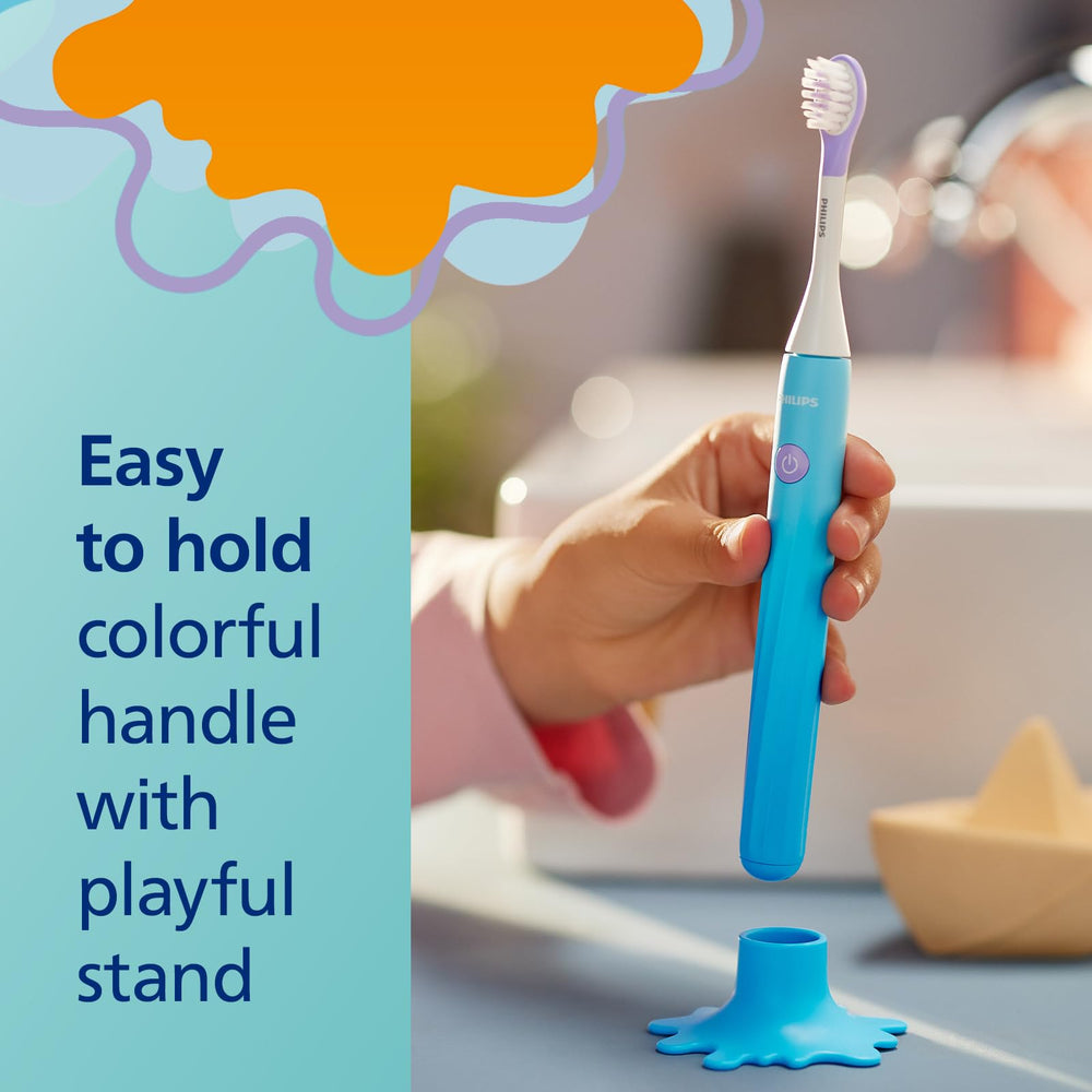 Philips Sonicare dos cabezas púrpura desempaquetadas, listos para usar