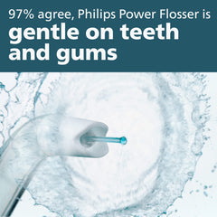 Philips Sonicare detalle de la punta de goma suave que ofrece mayor comodidad