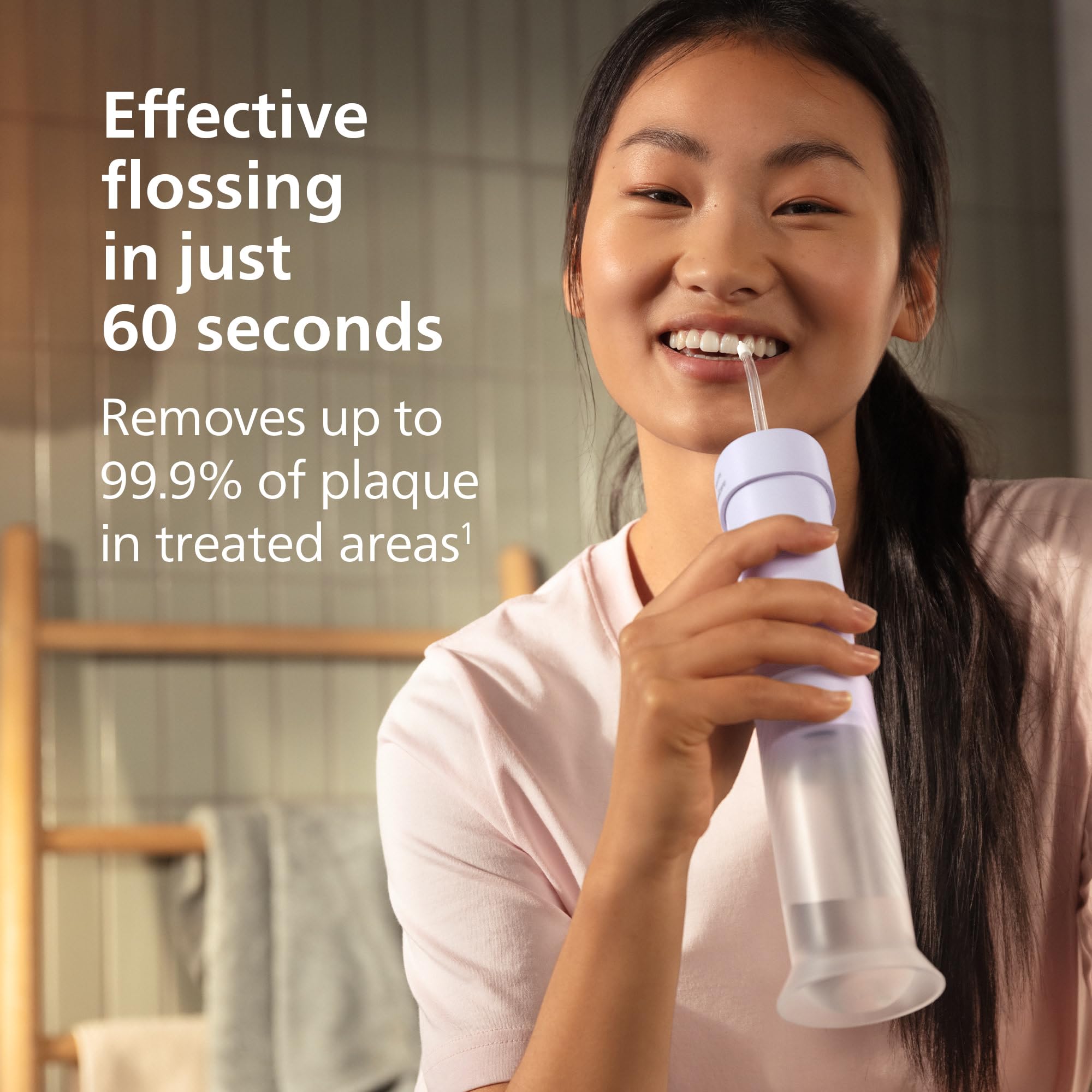 Philips Sonicare detalle del depósito 200 ml que facilita una limpieza completa