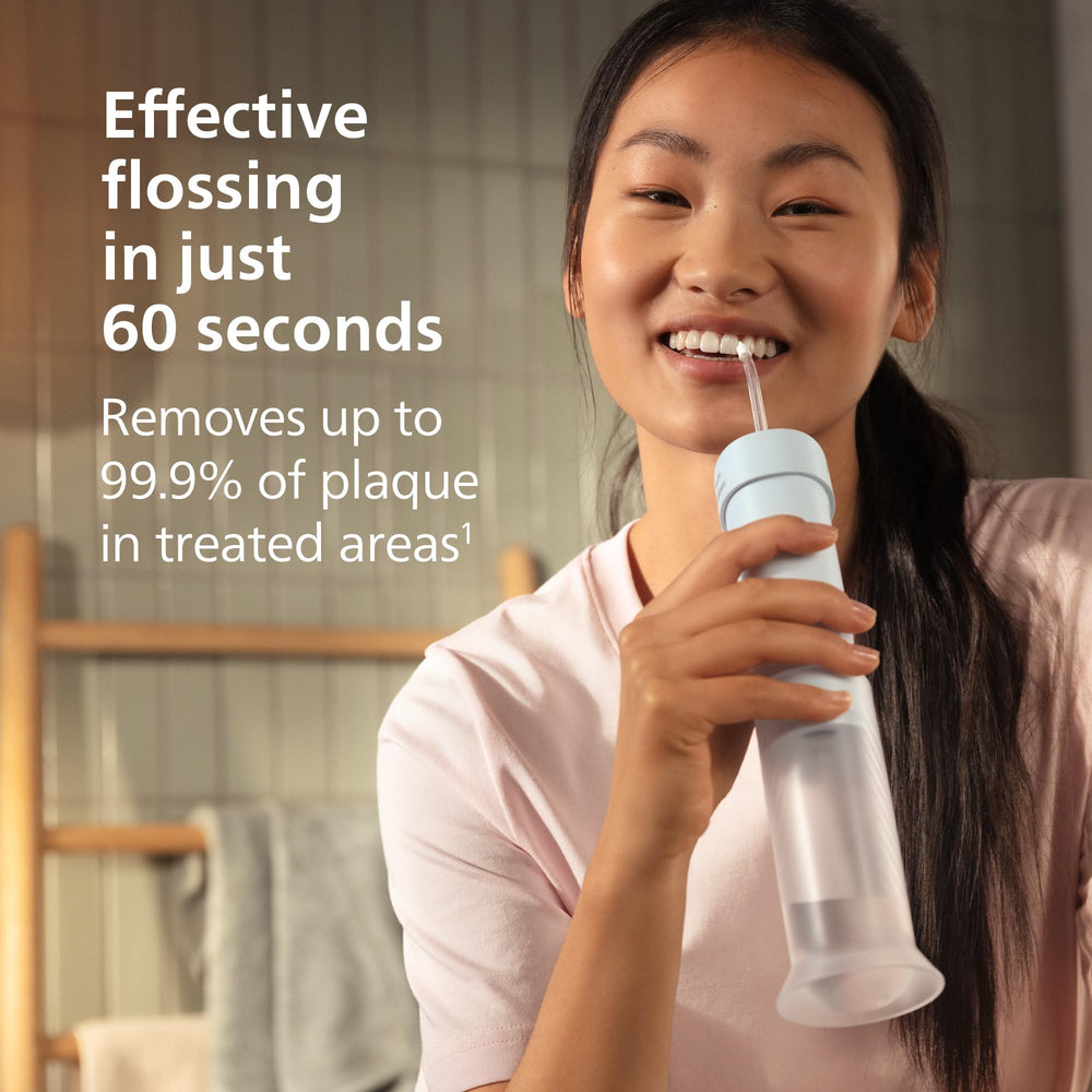 Philips Sonicare detalle de la boquilla rotatoria 360° para mejor alcance