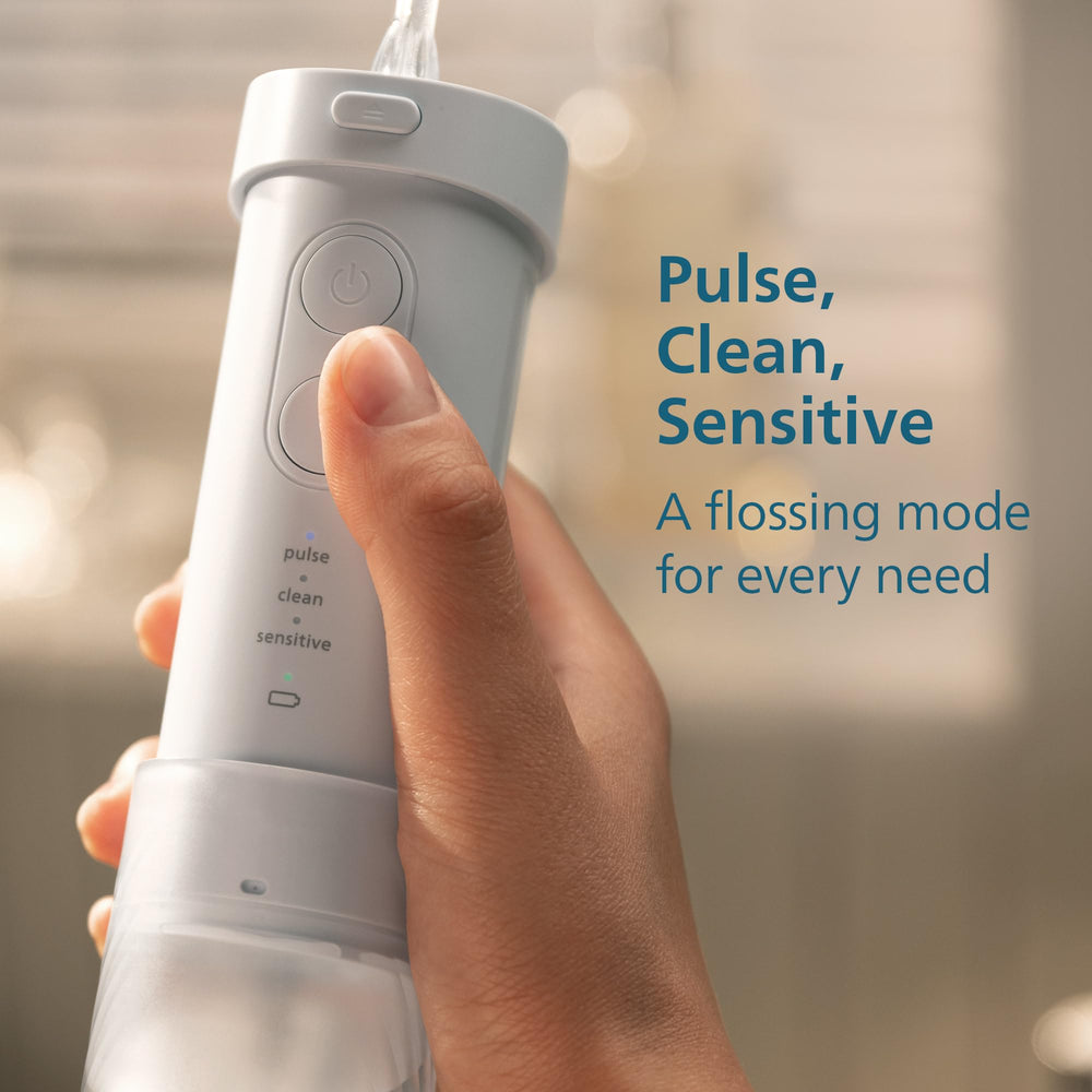 Philips Sonicare uso en mano ergonómico que facilita el manejo seguro