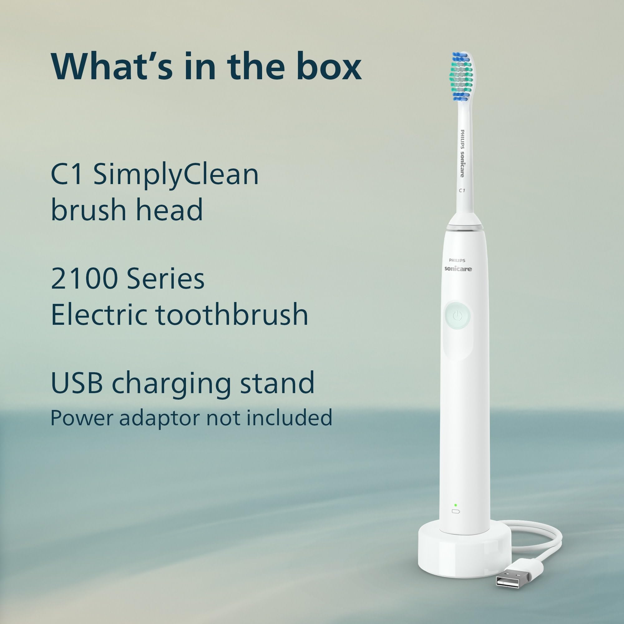 PHILIPS Sonicare comparación de tamaño para referencia y sensación