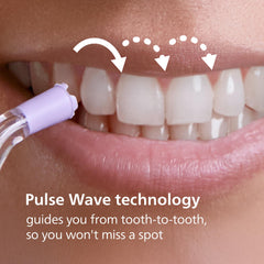 Philips Sonicare comparación de tamaño con cepillo, diseño compacto para viajes
