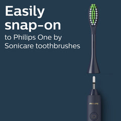 Philips Sonicare comparación de tamaño en mano, práctico y portátil