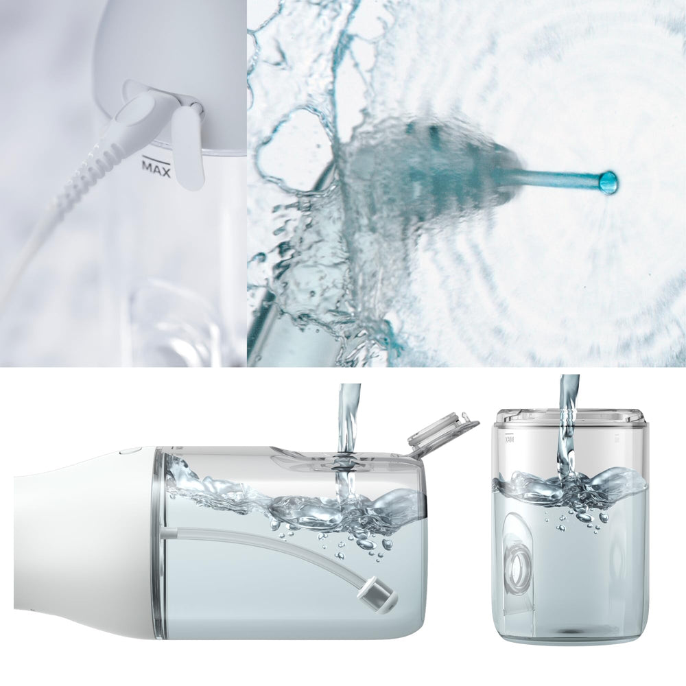 Philips Sonicare depósito de 250 ml abierto para rellenado fácil y uso continuo