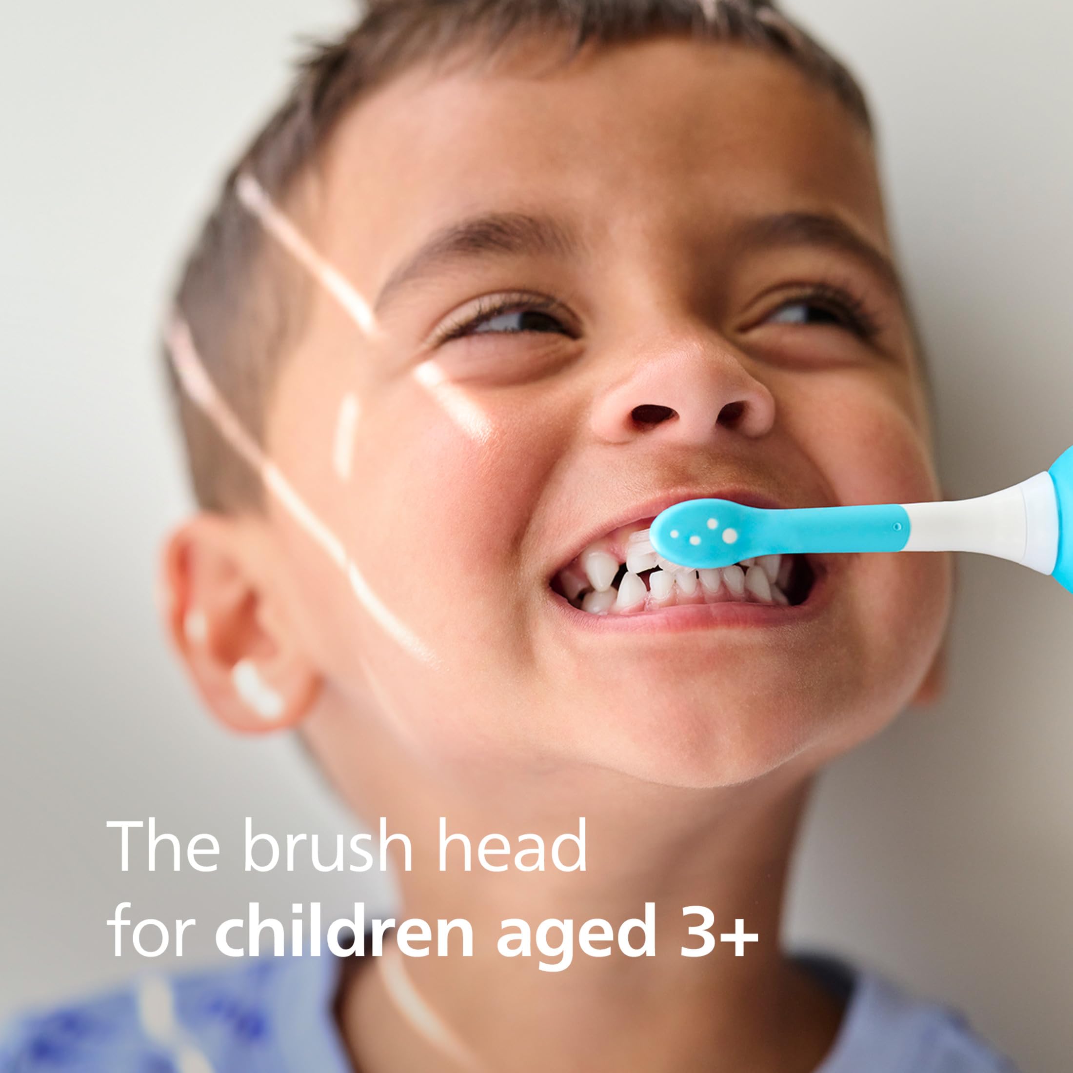 Philips Sonicare detalle de cerdas contorneadas para limpieza suave