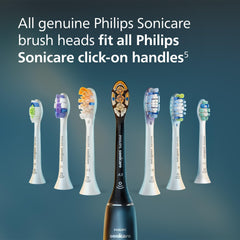 Philips Sonicare detalle de cerdas curvadas que alcanzan zonas posteriores eficazmente