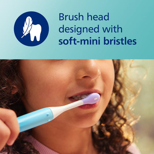 Philips Sonicare detalle de cerdas mini suaves, protege esmalte